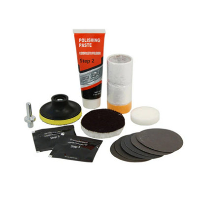 Neilsen Diy Vehicle Headlight Restoration Kit Headlamp Lens Polishing Paste from B&Q
