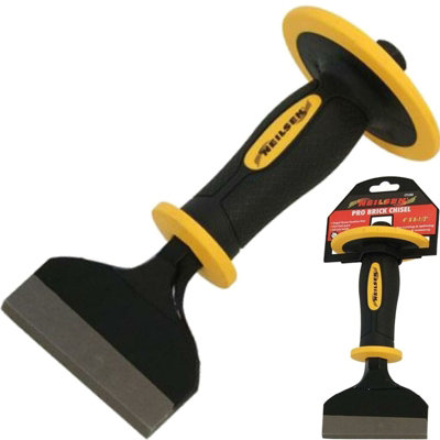 Neilsen Pro Bolster Chisel For Cutting Brick Concrete Masonry Stone 100mm from B&Q