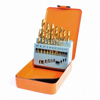 Vaunt Essentials Hss Titanium Coated Drill Bit Set19 Piece E1324040 from B&Q