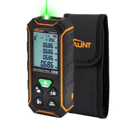 B&Q -  V1501011 Professional Green Laser Distance Measure 100M Replaces V1501007