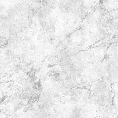 Splashwall Misuo Grey Marble Effect Aluminium Splashback(H)750mm (W)2440mm (T)4mm from B&Q