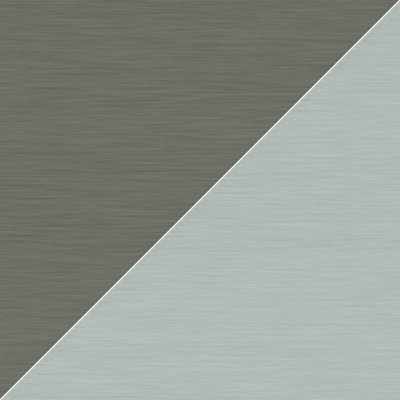 Splashwall Pewter & Silver Metallic Brushed Effect Aluminium Splashback(H)800mm (W)600mm (T)4mm from B&Q