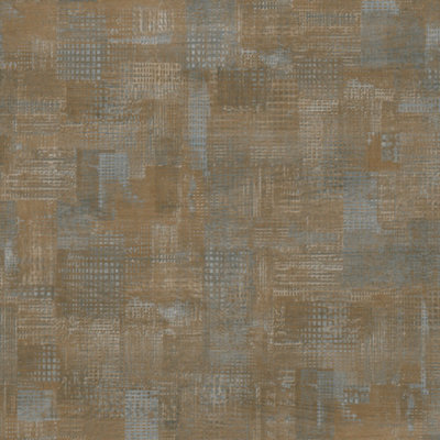 Splashwall Brown & Grey Wood Oak Effect Aluminium Splashback(H)800mm (W)900mm (T)4mm from B&Q