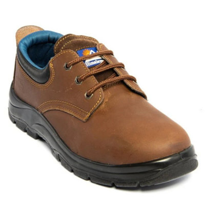 Himalayan Leather 3 Eyelet Safety Shoe (Brown)  (Uk 7) from B&Q