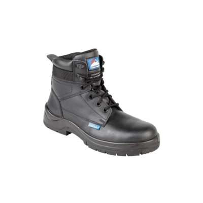 Himalayan Leather Hygrip Safety Boot (Black)  (Uk 5) from B&Q