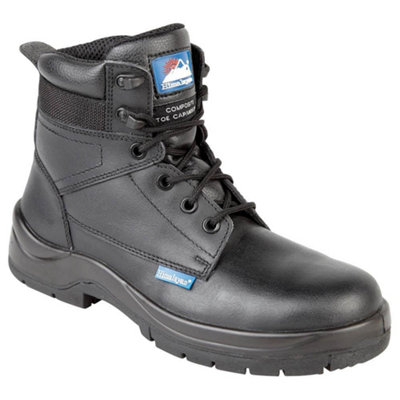 Himalayan Leather Hygrip Safety Boot (Black)  (Uk 11) from B&Q