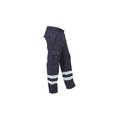 B&Q -  Men's H832 Titanium Work Trouser (44)  (Leg LengthRegular)