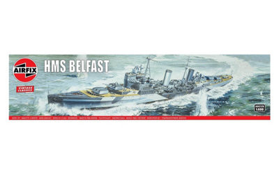 Airfix 1/600 Scale HMS Belfast Model Kit - Image 13