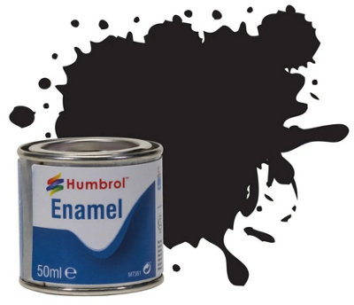 B&Q -  Tinlet No.33 Matt Black 50Ml