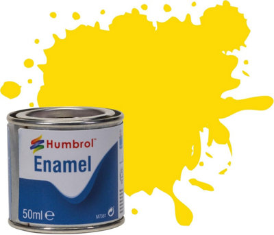 Humbrol Tinlet No.69 Gloss Yellow 50Ml