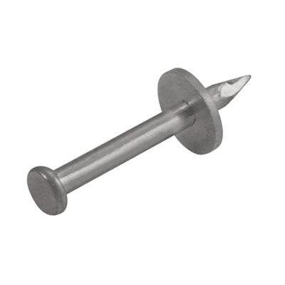 Unicrimp Q-Crimp Capping Nail 5mm X 25mm Qcapn from B&Q