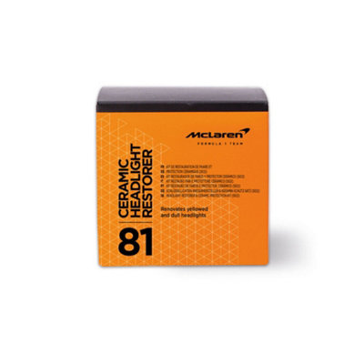 B&Q -  Headlamp Restorer & Ceramic Protection Kit Oxidation Dirt Scratch Lights