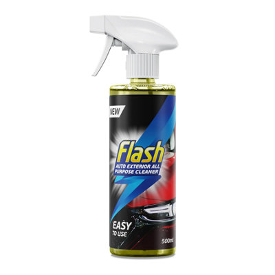 Flash All-Purpose Exterior Car Cleaner Spray Safe For All Surfaces 500Ml from B&Q