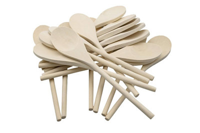  - Craftplay Wooden Spoons 23.5 Cm Length Pack Of 24