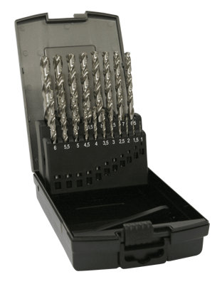 Dart 19 Piece Hss Ground Twist Drill Set from B&Q