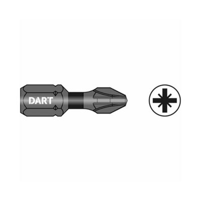 B&Q -  Ddipz2-100 Driver Bit Pz2 Pk100