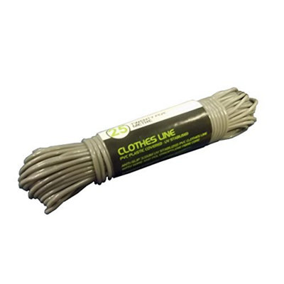 B&Q -  Clothes Line Wire Centre Pvc Coated 25M