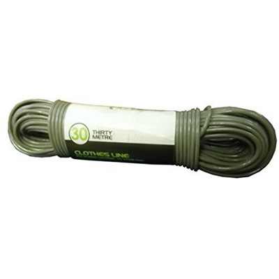 B&Q -  Clothes Line Wire Centre Pvc Coated 30M