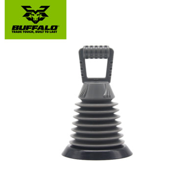 Buffalo Handy Pro Sink & Basin Plunger With Rubber Seal & D Handle from B&Q