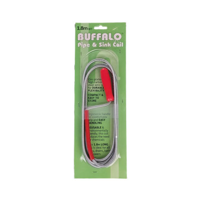 Buffalo Sink & Drain Cleaning Unblocking Coil 1.8MBf1024 from B&Q