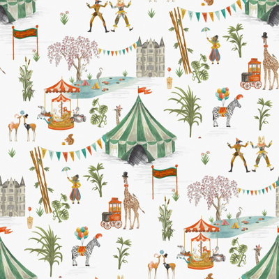 The Chateau By Angel StrawbridgeCirque Du Chateau Wallpaper from B&Q