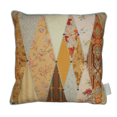 The Chateau By Angel StrawbridgeWallpaper Museum 43X43Cm Cushion from B&Q