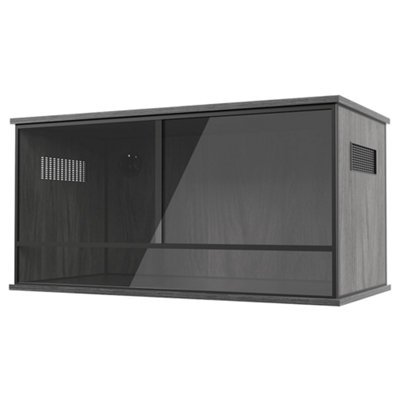 Prorep Wooden Modern Reptile Vivarium Snake Lizard Housing 90X45X45Cm Black from B&Q