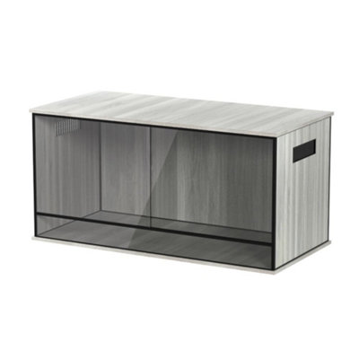 Prorep Wooden Modern Reptile Vivarium Snake Lizard Housing 120X60X60Cm Grey from B&Q