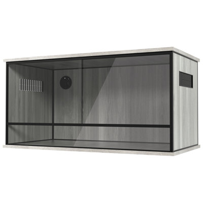 Prorep Wooden Modern Reptile Vivarium Snake Lizard Housing 90X45X45Cm Grey from B&Q
