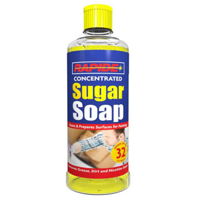 B&Q -  Concentrated Sugar Soap Paint Surface Cleaner Dirt Grease Remover 800Ml