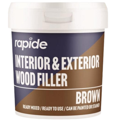 Rapide Interior & Exterior Wood Filler Brown 470G