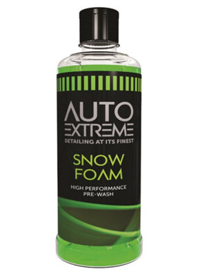 B&Q -  Auto Snow Foam Bottle Pre Clean Car Wash Soapy Cleaner High Performance 800Ml