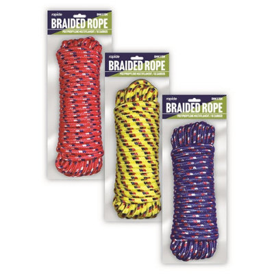 Maestro craft Rapide Braided RopePp Multifilament 8mm X 15M from B&Q