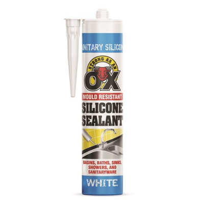 Maestro Craft Anti-Mould Silicone Sealant 300Ml White