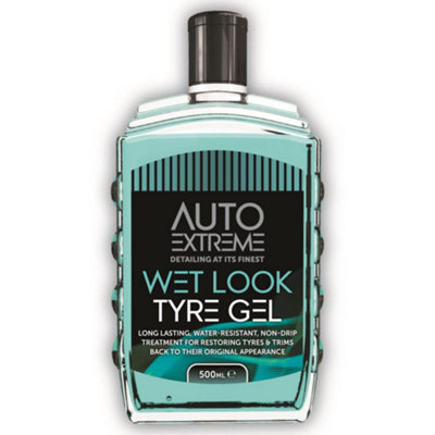 Auto Extreme Bring It Black Wet Look Tyre Gel Dressing 500Ml Water Resistant Car
