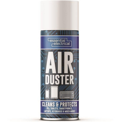  - Essential Electric Air Duster Electronics Keyboard Laptop Cleans 200Ml
