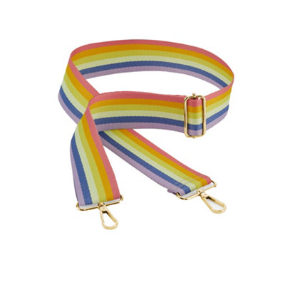  - Bagbase Adjustable Bag Strap Rainbow (One Size)