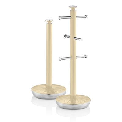B&Q -  Retro Towel Pole And Mug Tree