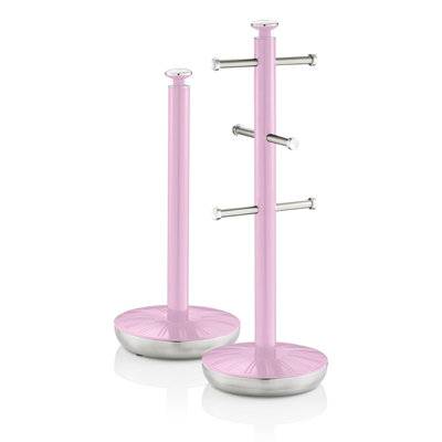 B&Q -  Retro Towel Pole And Mug Tree