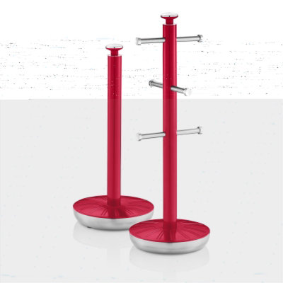 B&Q -  Retro Towel Pole And Mug Tree