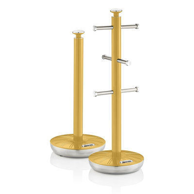 B&Q -  Retro Towel Pole And Mug Tree