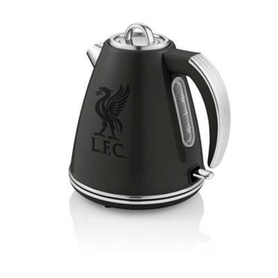 Swan Liverpool F.c 1.5 Litre Retro Jug KettleBlack360 Degree Rotational BaseStainless SteelSk19020Livbn from B&Q