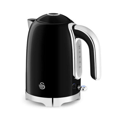 Swan Unisex Black Solace 1.7L Ss Jug Kettle In A - Image 9