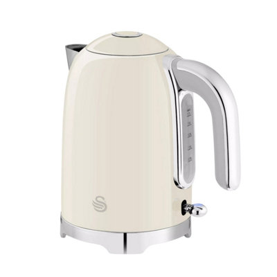 Swan Unisex Cream Solace 1.7 Litre Stainless Steel Kettle - Image 15