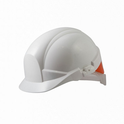 Centurion White/Orange Reflex Safety Helmet C/W Rear Flash - Image 10