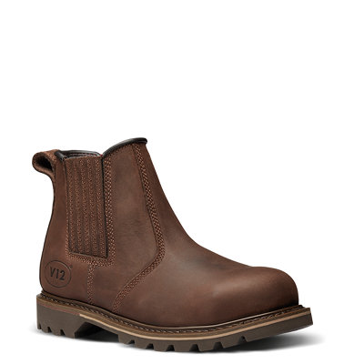 V12 Footwear Rawhide Brown Sbp Dealer Boot Size 11 from B&Q