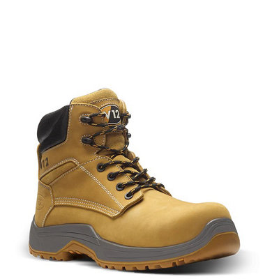 V12 Footwear V12 Vr602.01 Puma Igs Nubuck Derby Boot Honey Size Uk 8 from B&Q