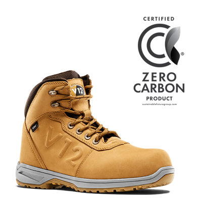 V12 Footwear Lynx Honey S3 Hi Esd Wr Hro Src Boot Size 6 from B&Q