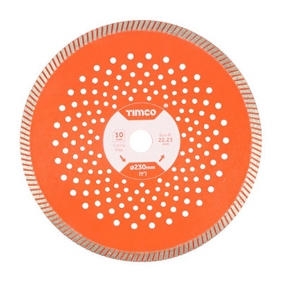 Timco Premium Diamond Blade Continuous 230 X 22.2 from B&Q