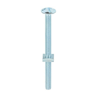 Timco Roofing Bolts & Square Nuts SilverM6 X 80 from B&Q